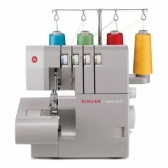 Maquina De Costura Overlock Singer Ultralock 14hd854 220v - Cinza
