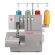 Maquina De Costura Overlock Singer Ultralock 14hd854 220v - Cinza