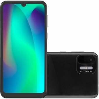 Smartphone Multilaser F Max 2 Preto 64GB 1 GB Ram Dual Chip Android 11