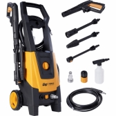 Lavadora De Alta Pressão Wap Combate Turbo 2600 2100psi 127v - Amarelo/Preto