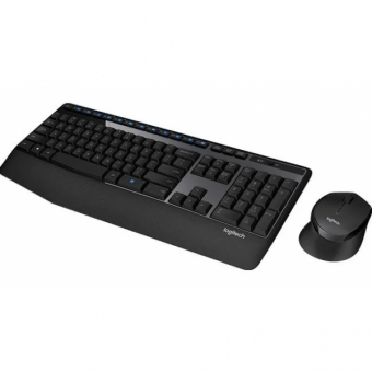Kit Teclado E Mouse Sem Fio Confort Abnt2 Logitech Mk345