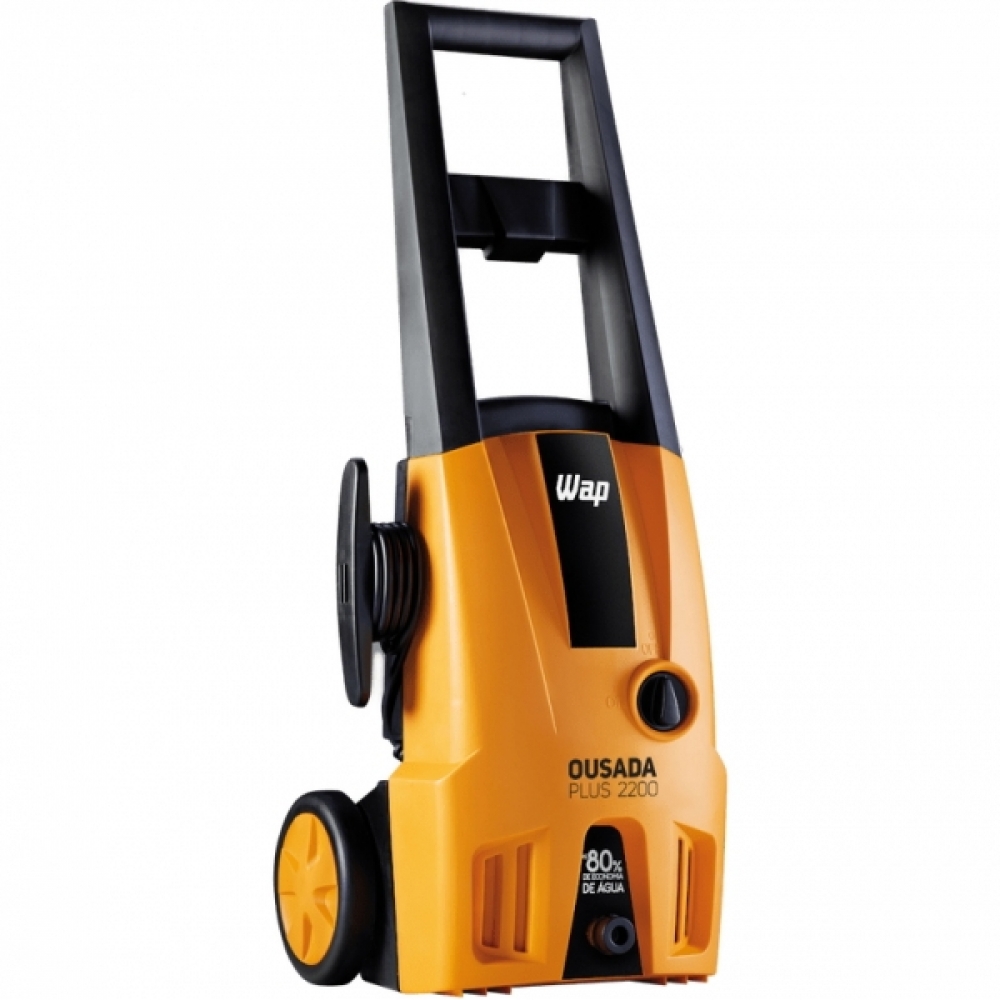 Lavadora Alta Pressão 1750Psi 1500W Ousada Plus 2200 Wap 127V - Laranja/Preto