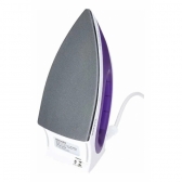 Ferro De Passar Roupa A Seco Mallory Sahara Branco Roxo 220v - Branco/Roxo
