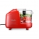 Mini Processador Turbo Inox Press 150w 5 Em 1 Elgin 110v - Vermelho
