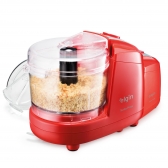 Mini Processador Turbo Inox Press 150w 5 Em 1 Elgin 110v - Vermelho