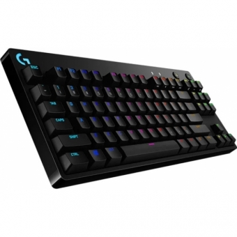 Teclado Mecânico Gamer Logitech G Pro Layout Us Rgb Lightsyn