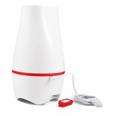 Umidificador Fisher Health Care 2.2l Pode Usar Essência - Branco/Vermelho