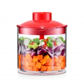 Mixer Elgin Power Inox 3 Em 1 Processador Batedor 127v 600w - Vermelho