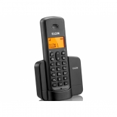 Telefone Sem Fio 1.9 Ghz Elgin Tsf 8001 Id Chamadas Viva Voz - Preto