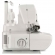 Máquina De Costura Elgin Overlock 1000 Portátil Branca 220v - Branco
