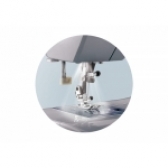 Máquina De Costura Reta Elgin Premium Jx-10000 Portátil Branca 127v/220v - Branco