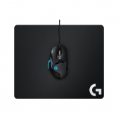 Mouse Pad Gamer Logitech G240 Atrito Moderado 280x340mm - Preto