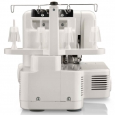 Máquina De Costura Elgin Overlock 1000 Portátil Branca 220v - Branco