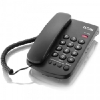 Telefone com fio Barato, Elgin TCF2000 para mesa ou parede