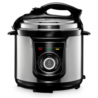 Panela Pressão Elétrica Elgin 4 Litros 840w Aço Inox 220v