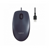 Mouse Óptico Usb 1000 Dpi Logitech Preto M90 Notebook Ou Pc - Preto