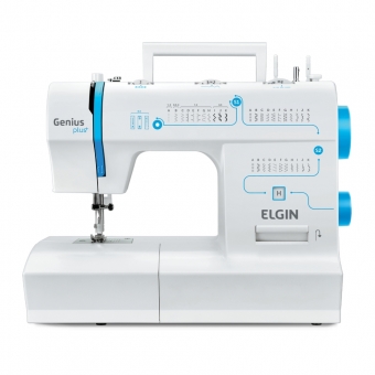 Maquina De Costura Elgin Genius Plus+ Jx4035 220V Eletrônica 31 Pontos