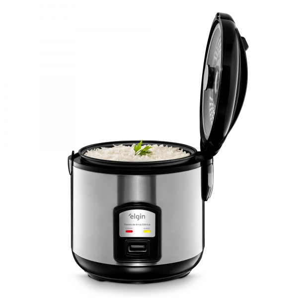 Panela De Arroz Elétrica Elgin 10 Xicaras 1 Litro 700w 127v - Preto