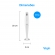 Mixer De Mão Elgin 2 Em 1 Lâmina Em Aço Inoxidável 220v 200w - Branco