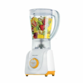 Liquidificador Mallory Flash Mix + 2.1 L branco laranja 220V