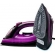 Ferro De Passar Á Vapor 5 Temperaturas Iron Light 127v Elgin Base de Cerâmica - Roxo