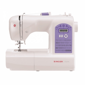 Máquina De Costura Reta Singer Starlet 6680 Portátil 74 Pontos 220v