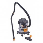 Aspirador De Pó Wap Gtw Inox 12 12l Aço Inoxidável E Preto 127v - Aço inoxidável/Preto