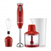 Mixer Elgin Power Inox 3 Em 1 Processador Batedor 127v 600w - Vermelho