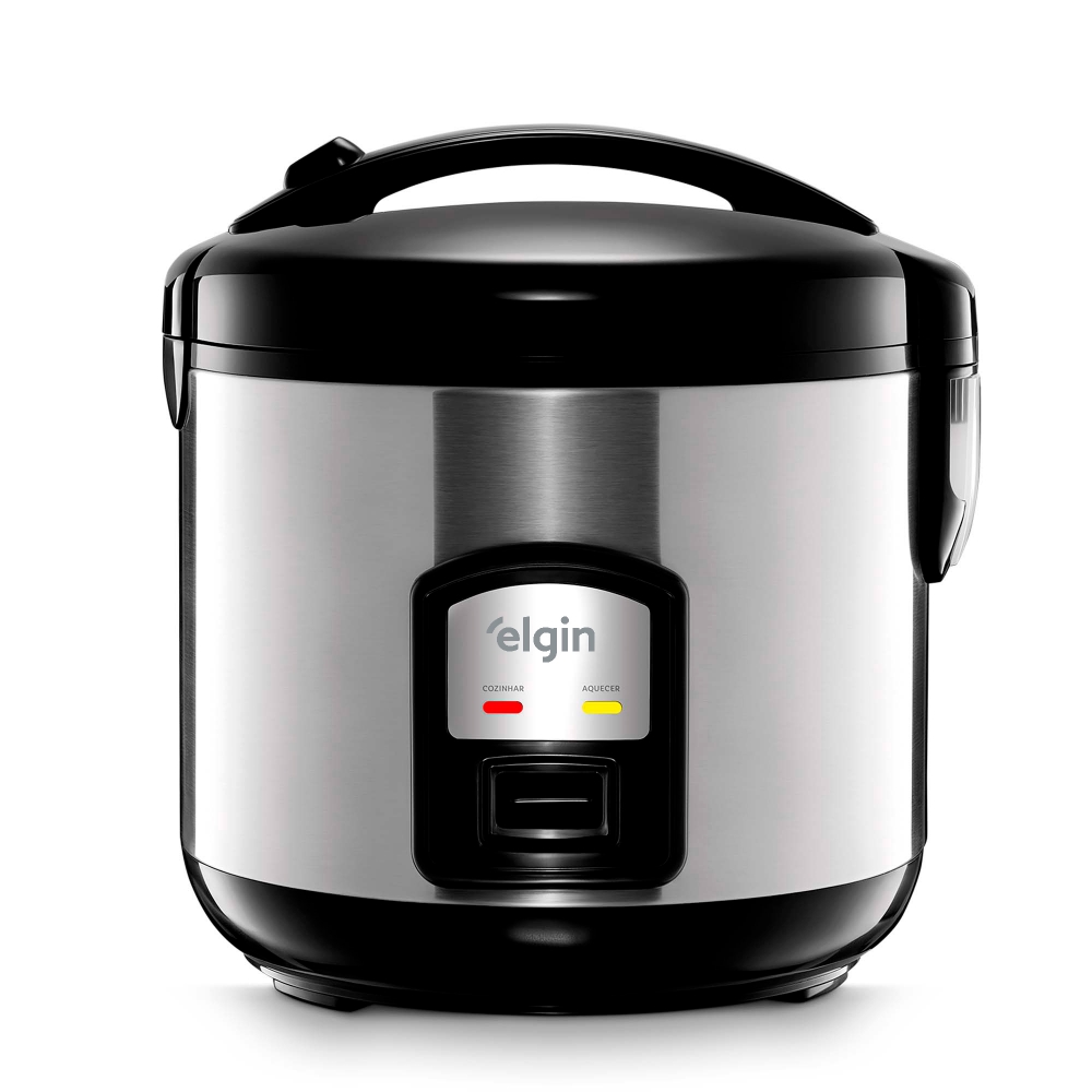 Panela De Arroz Elétrica Elgin 10 Xicaras 1 Litro 700w 127v - Preto
